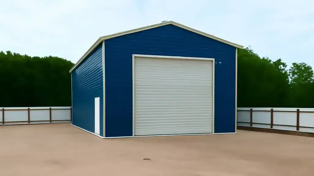 Modern agricultural metal barn by Abilene Metal Building