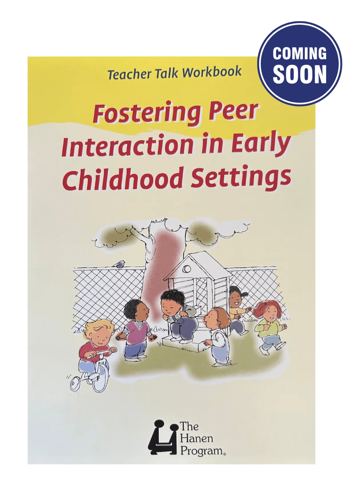 Teacher Talk Workbook cover promoting peer interaction in early childhood education