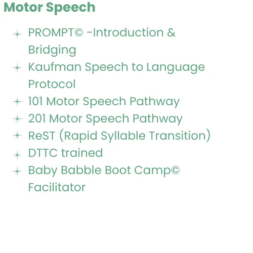Paths 2 Communication Motor Speech