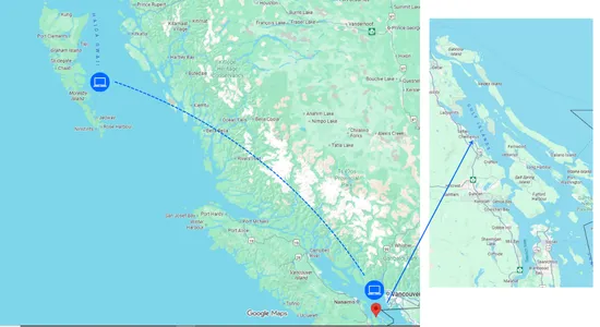 Haida Gwaii and Gulf Islands