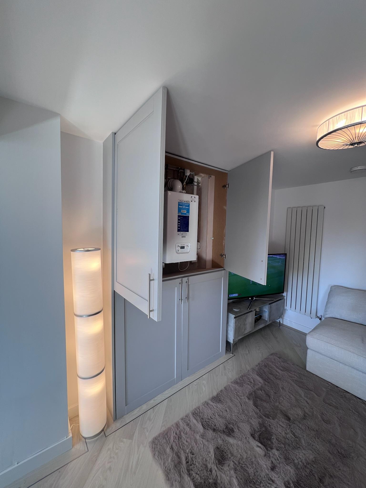 Can I Convert My Garage If It Has A Boiler In It?
