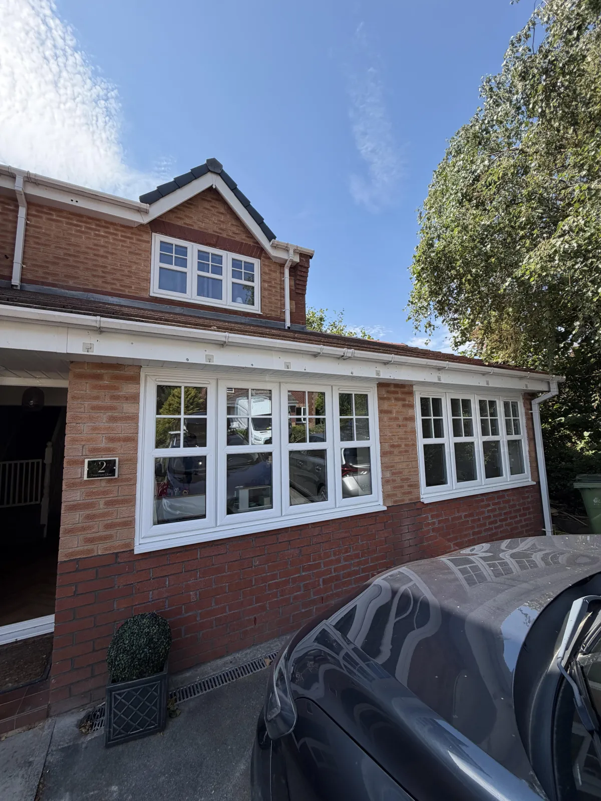Double garage conversion in Stockport transformed into a family playroom, completed to Building Regulations standards for a safe, compliant and comfortable new living space.