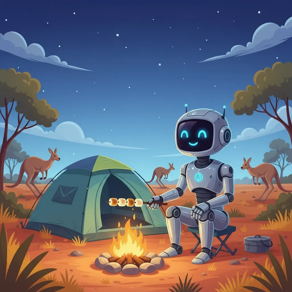 Sunlight filtering through a dense forest canopy.