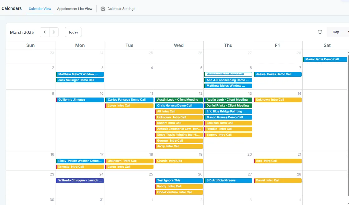 March Demo Bookings — Powered by Automation