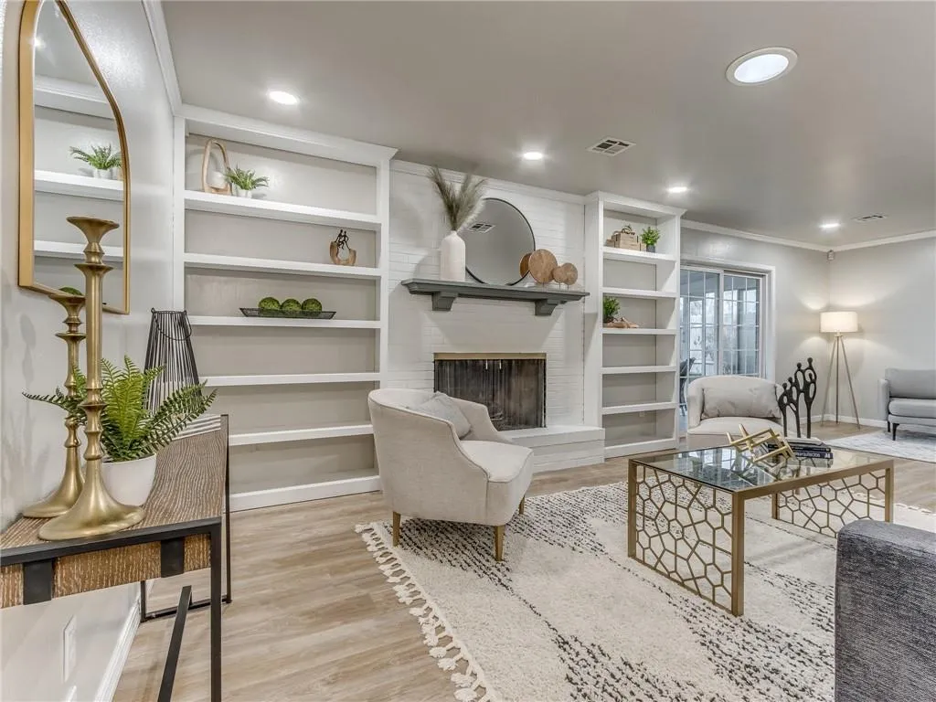 Occupied Staging — OKC Master Bedroom