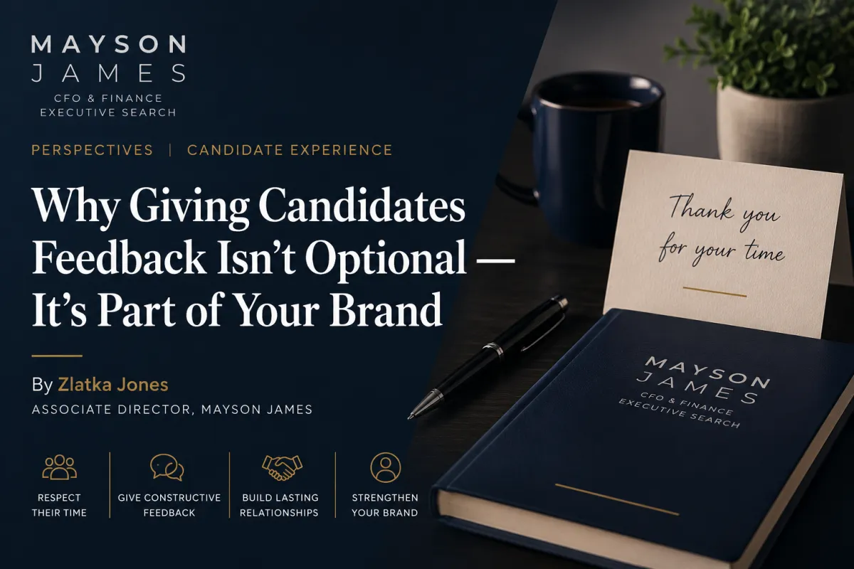Why Giving Candidates Feedback Isn't Optional — It's Part of Your Brand