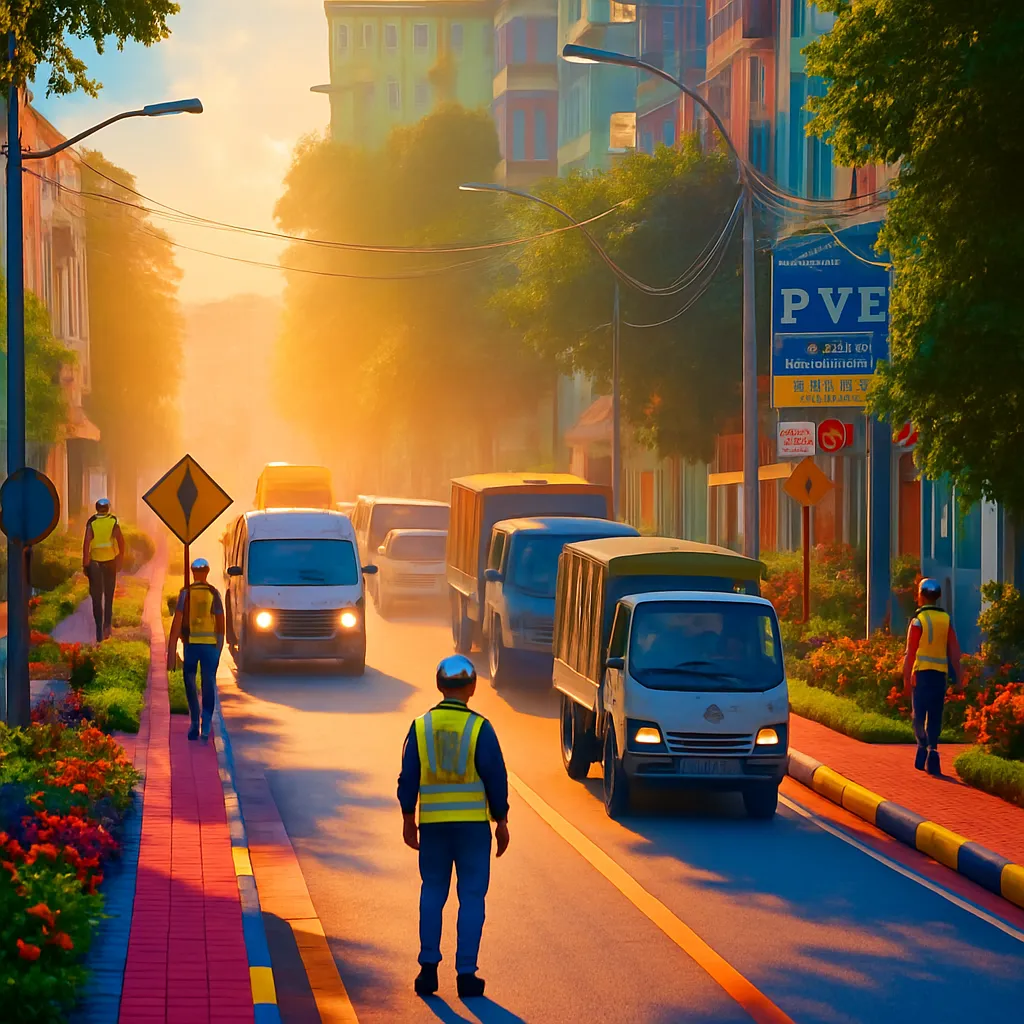 Screenshot of report flow showing map pin and generated ticket ID