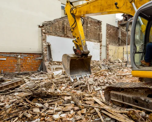 Demolition in Coatesville
