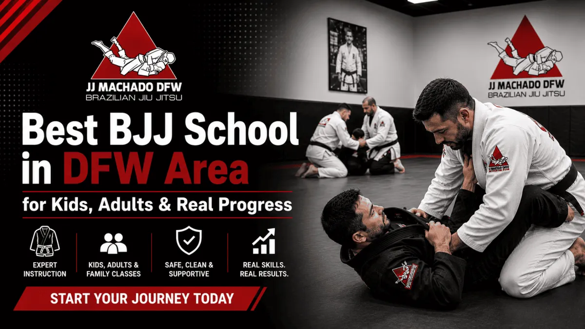 Best BJJ School in DFW Area for Kids, Adults & Real Progress