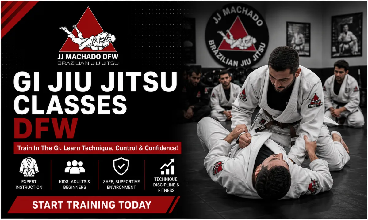 Gi Jiu Jitsu Classes DFW: Train With Structure, Discipline, and Real Brazilian Jiu Jitsu Skill