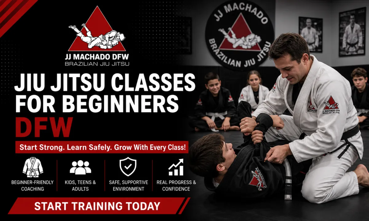 Jiu Jitsu Classes for Beginners DFW: Start Strong, Train Smart, and Build Real Confidence