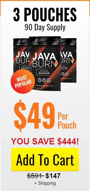 Java Burn order 3 pack