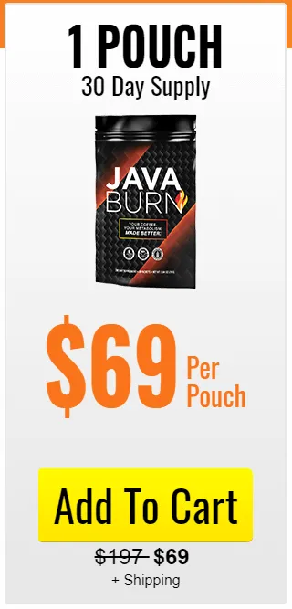 Java Burn order 1 pack