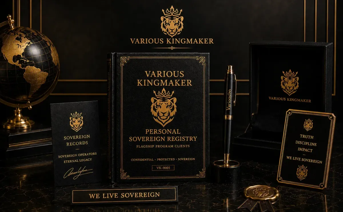 Personal Sovereign Registry for recording Various Kingmaker cohort members and awards