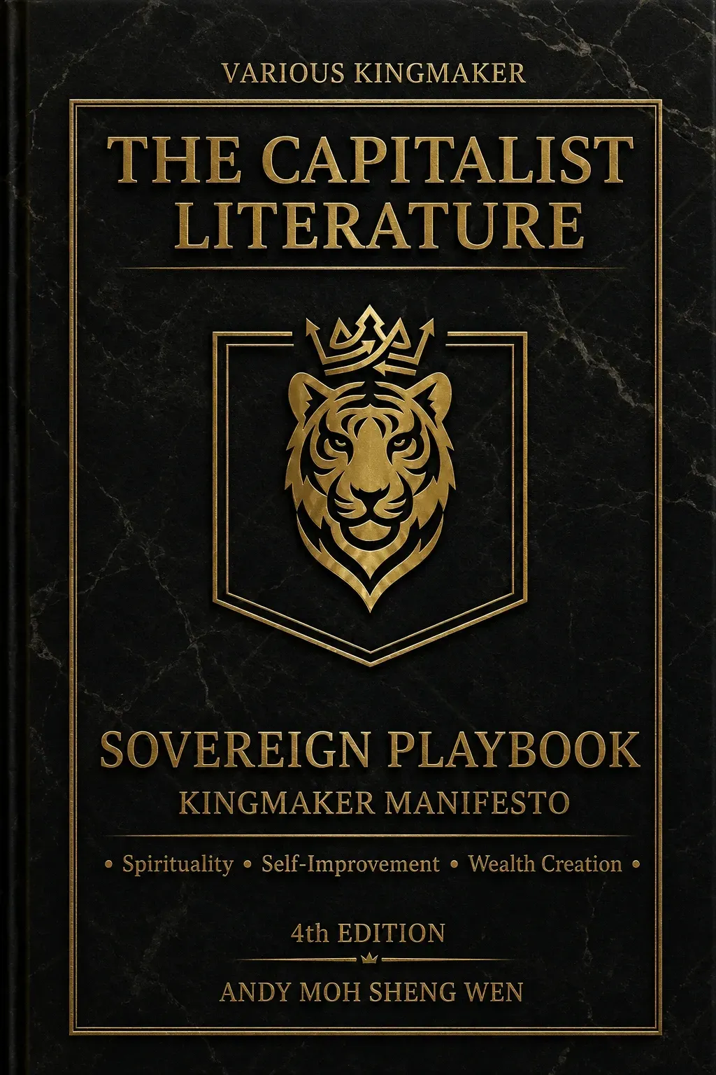 The Capitalist Literature front cover by Andy Moh