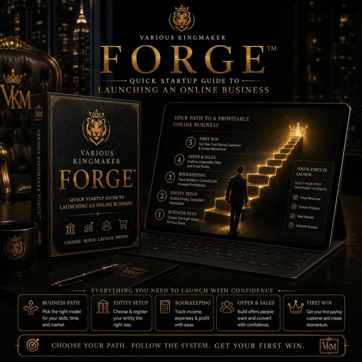 Various Kingmaker Forge Fiery Launch Formula Sequence