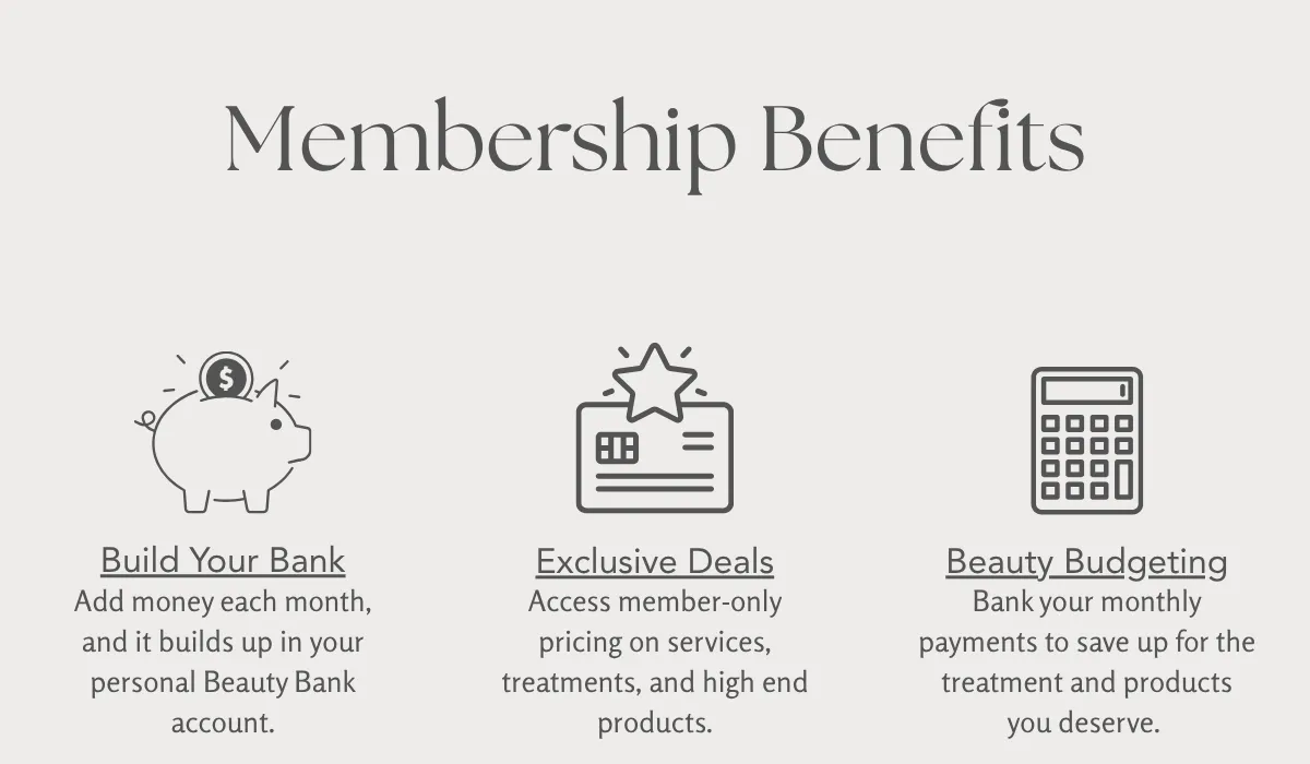 medspa membership benefits