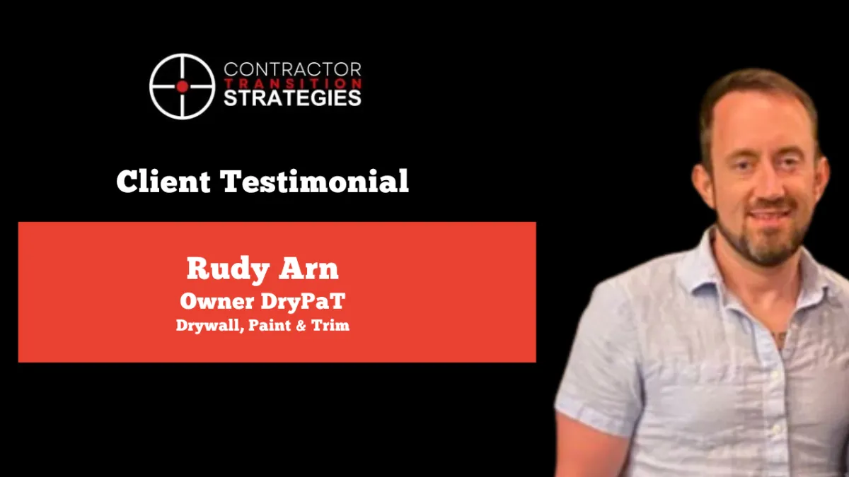 Client Testimonial from Rudy Arn