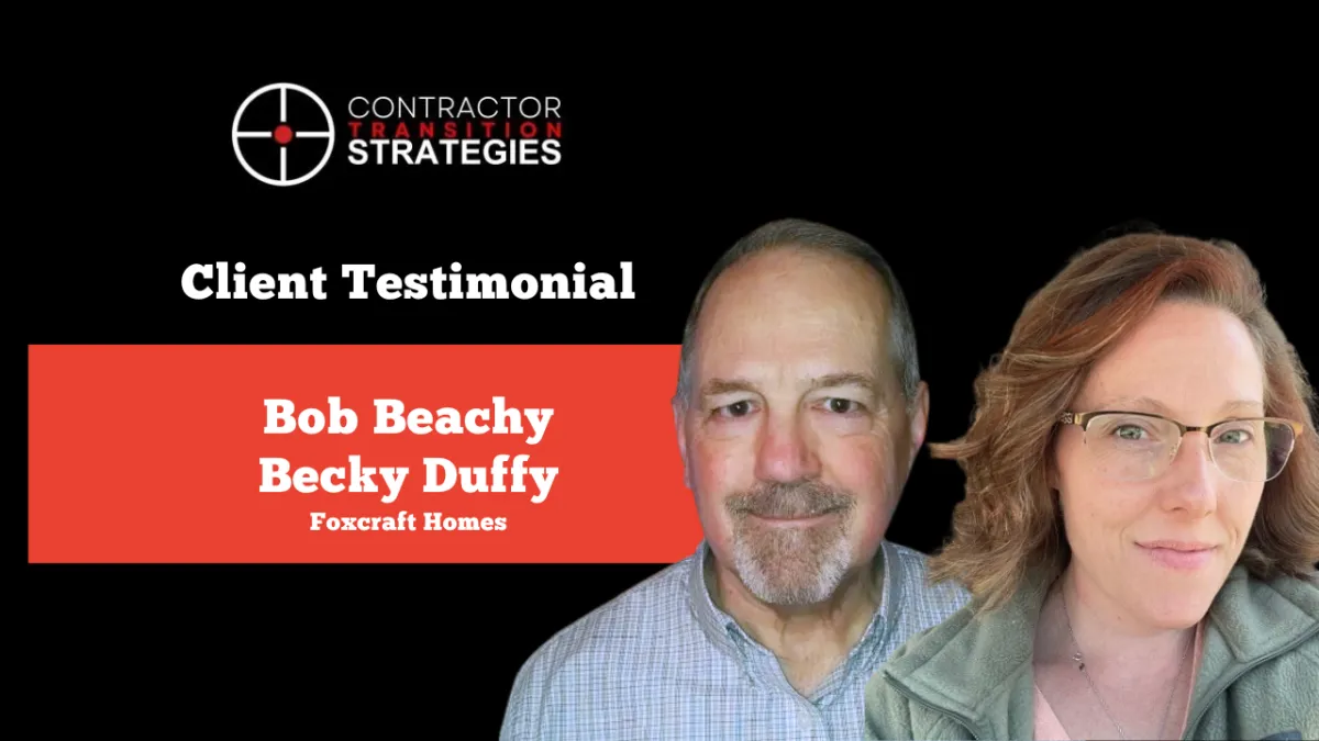 Client testimonial from Bob Beachy