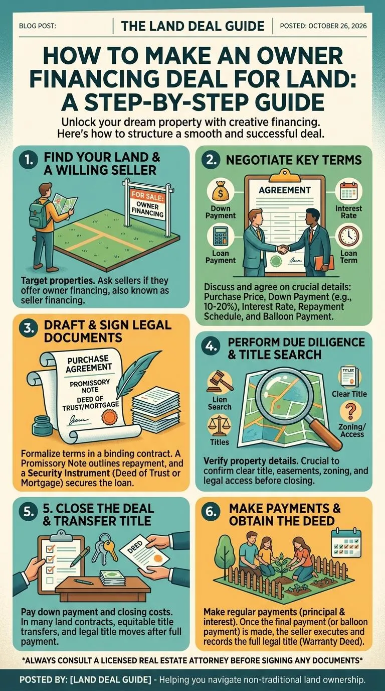 Seller Financing Land: How to Write an Offer Sellers Will Accept