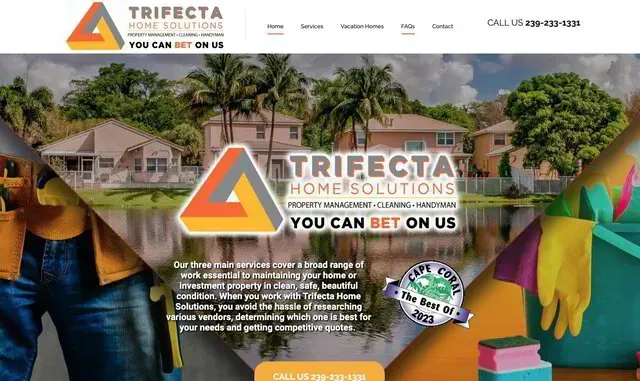 Trifecta Home Solutions Website