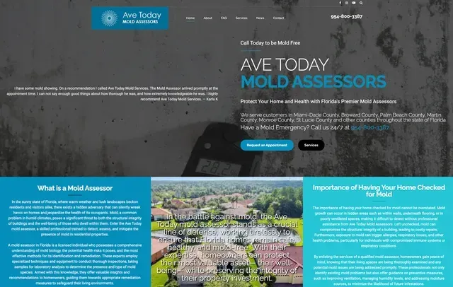 Ave Today Mold Assessors website
