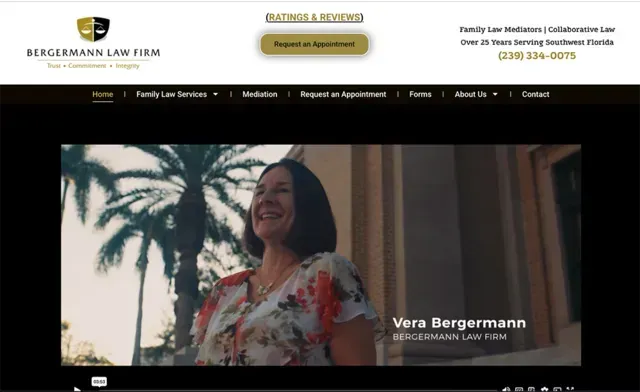Bergermann Law Firm website