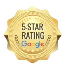 5-Star Rating on Google