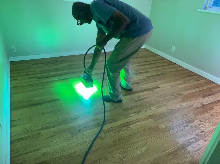 Lakewood Green Mountain Grit LVT Floor Cleaning