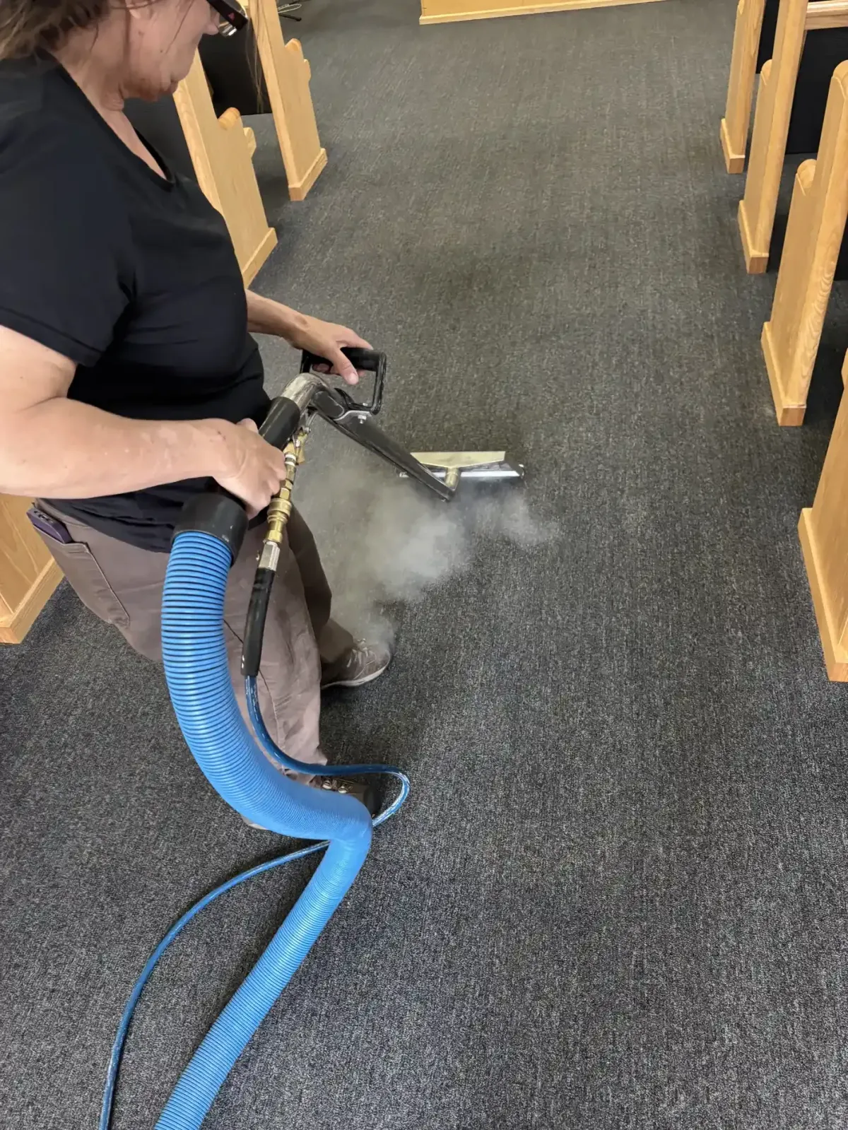 Aurora Conservatory neighborhood home carpet cleaning before home sale listing showing