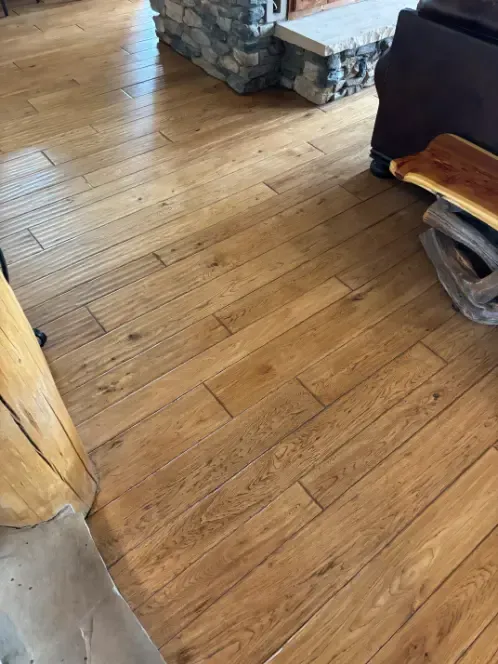 Centennial LVT Water Mineral Film Floor Cleaning