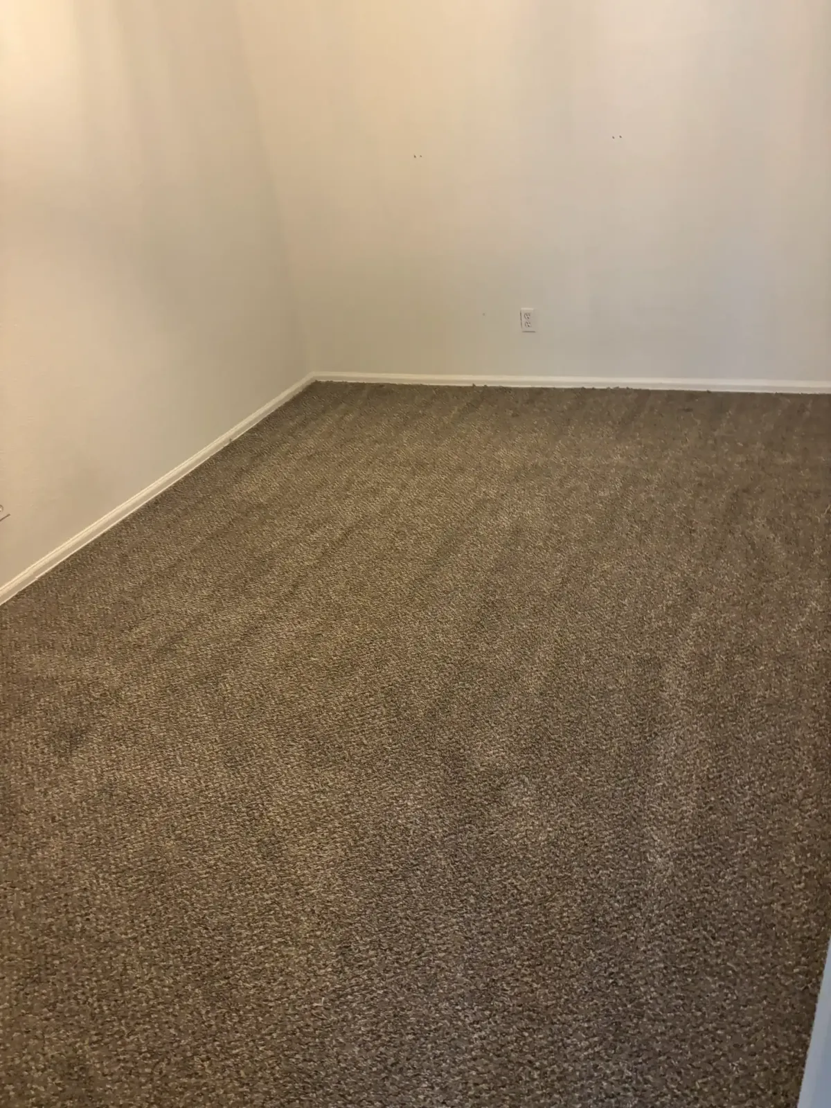 Cream sectional cleaning in a Denver high-rise with coffee stain removal on fabric code W upholstery
