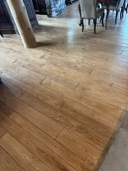 Franktown LVT Hard Water Mineral Cleaning