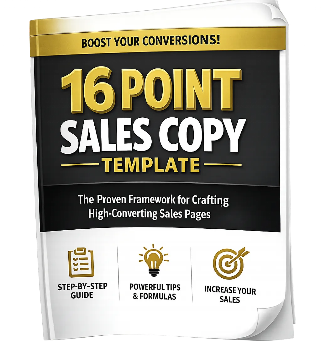 16 Point Sales Copy Template