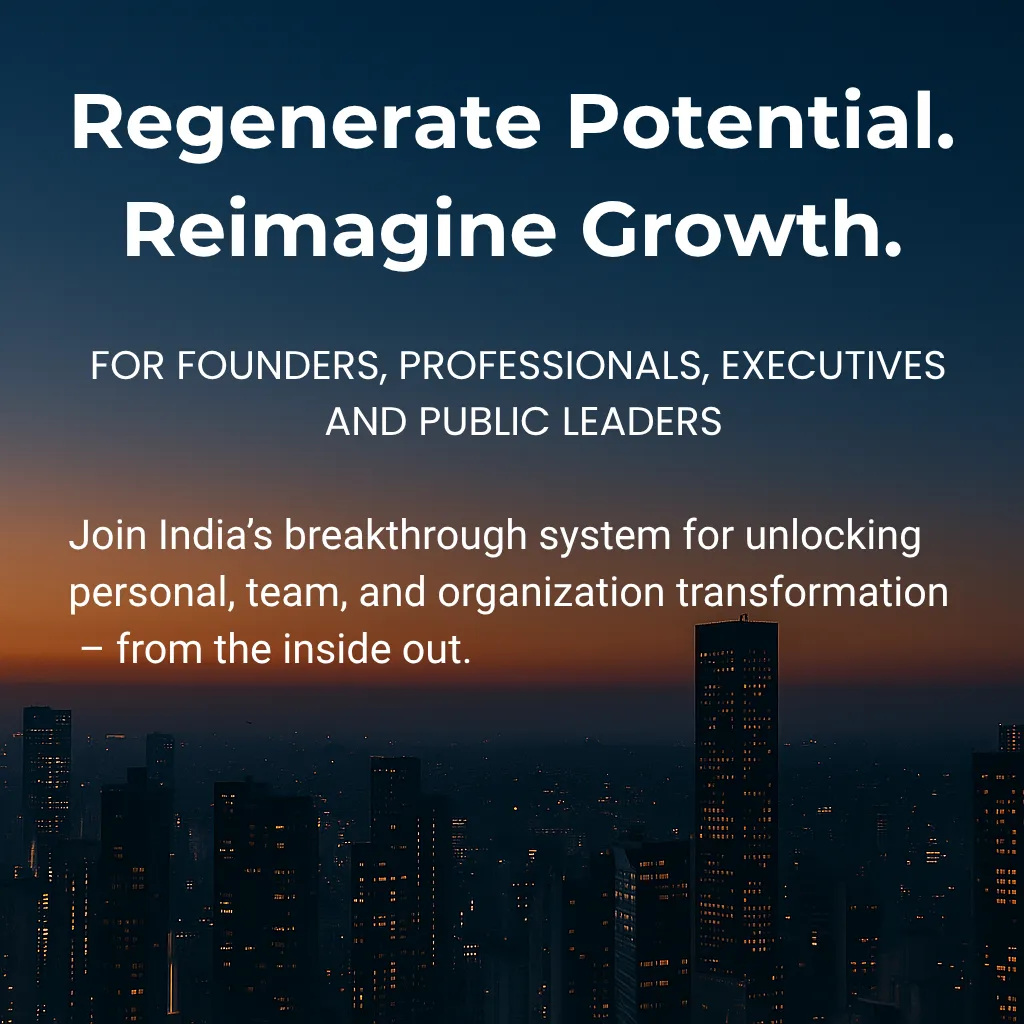 Regenerate Potential.  Reimaine Growth.