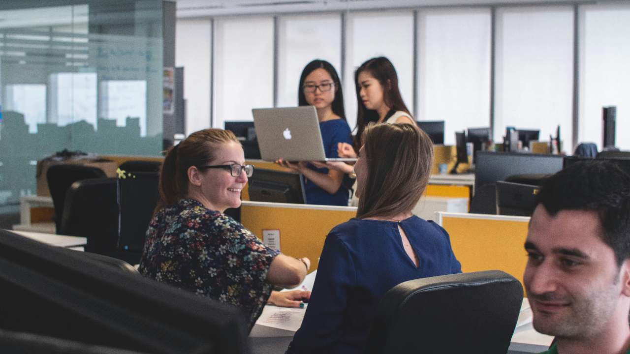 Workplace culture reminder explaining why employees should not be labeled as a work family
