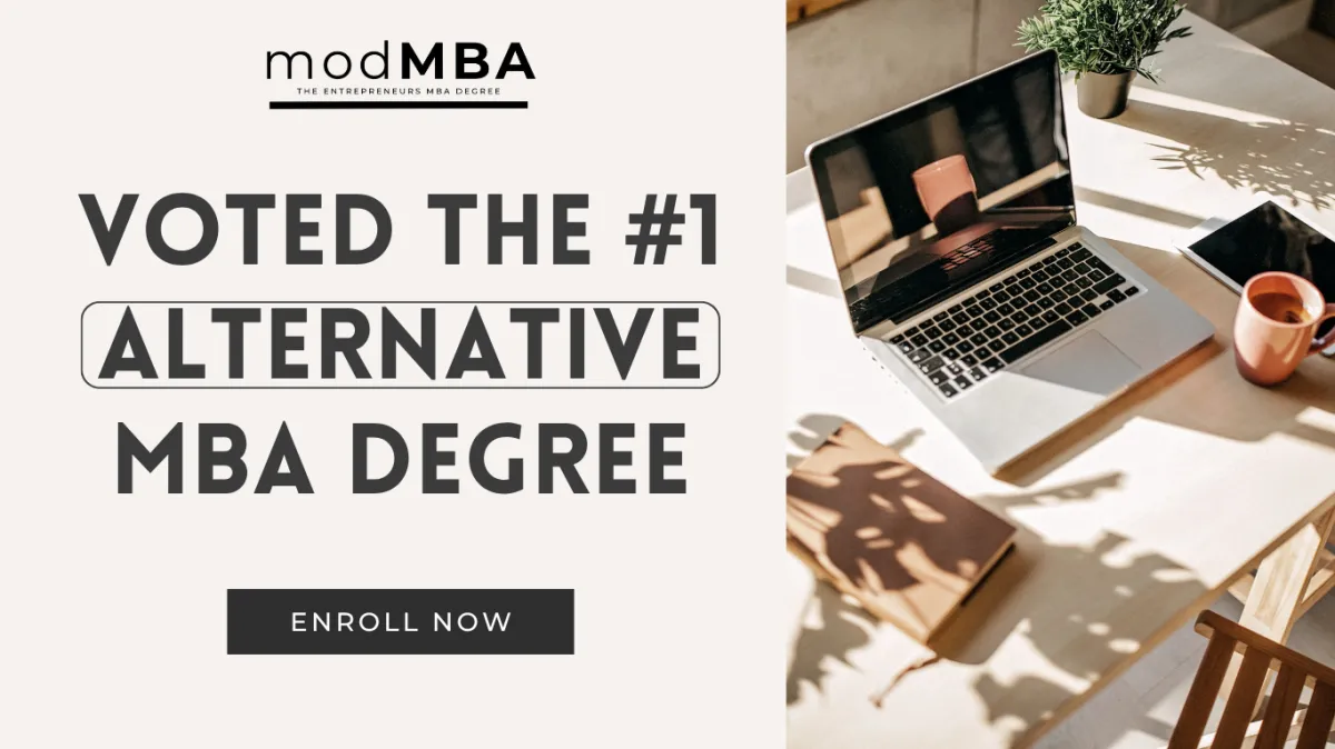 VOTED THE #1 ALTERNATIVE MBA DEGREE