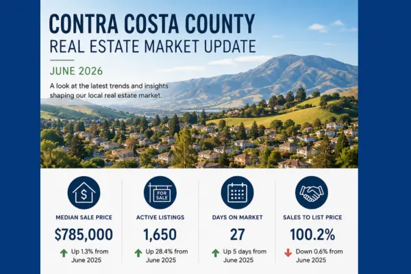 Contra Costa County Real Estate Market Update – June 2026