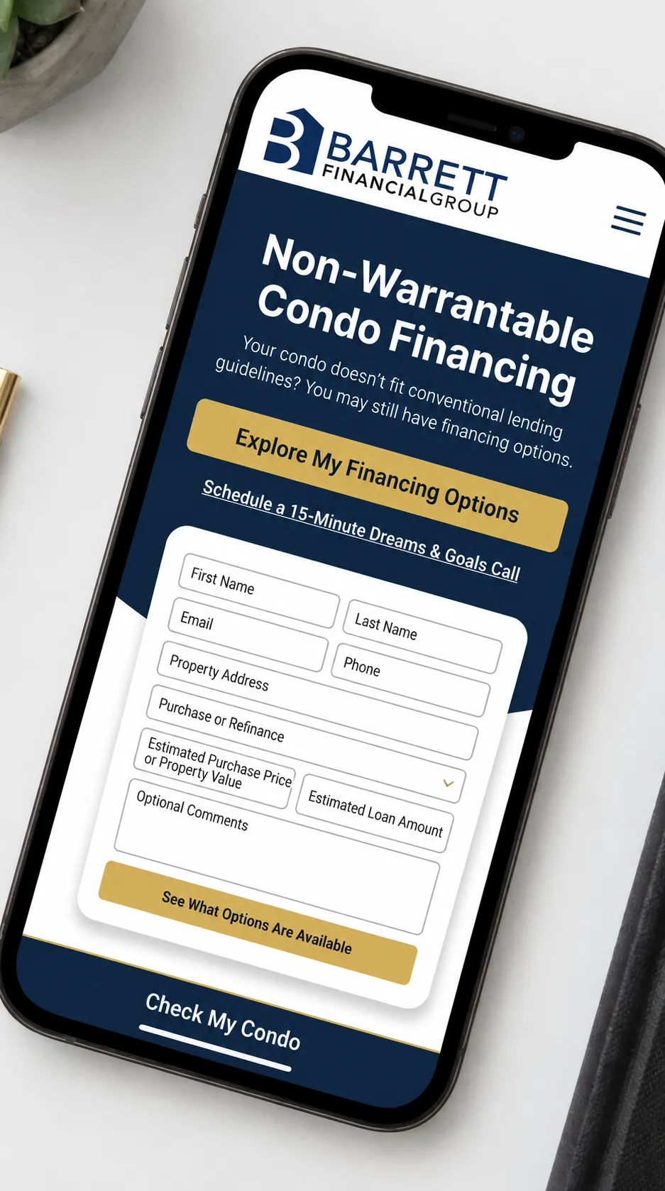 Modern luxury condominium building and architecture under inspection review