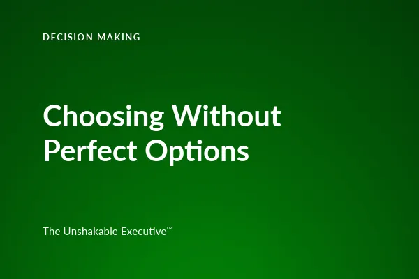When Every Option Has Tradeoffs, What Actually Helps You Decide?