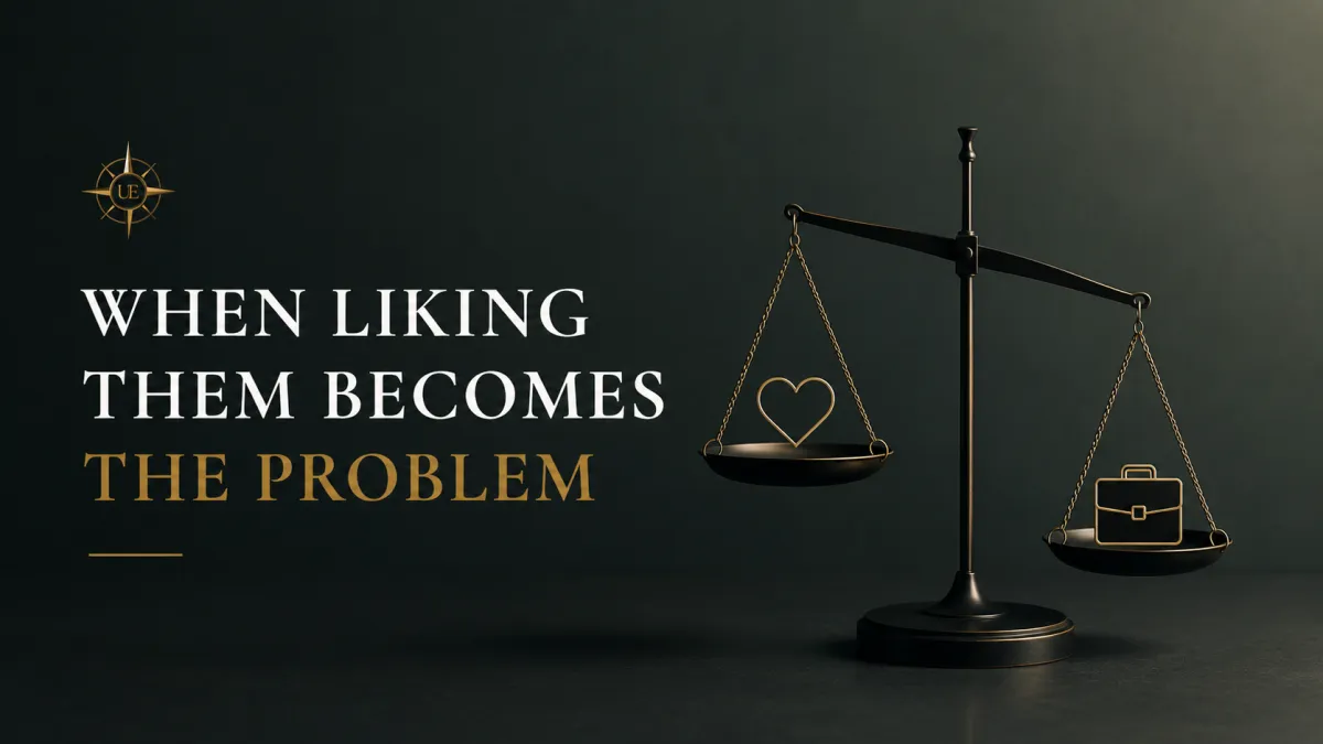 When Liking Someone Gets in the Way of Leadership