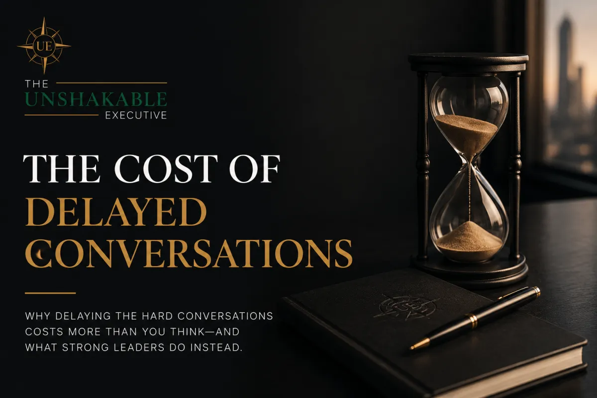 The Cost of Delayed Conversations