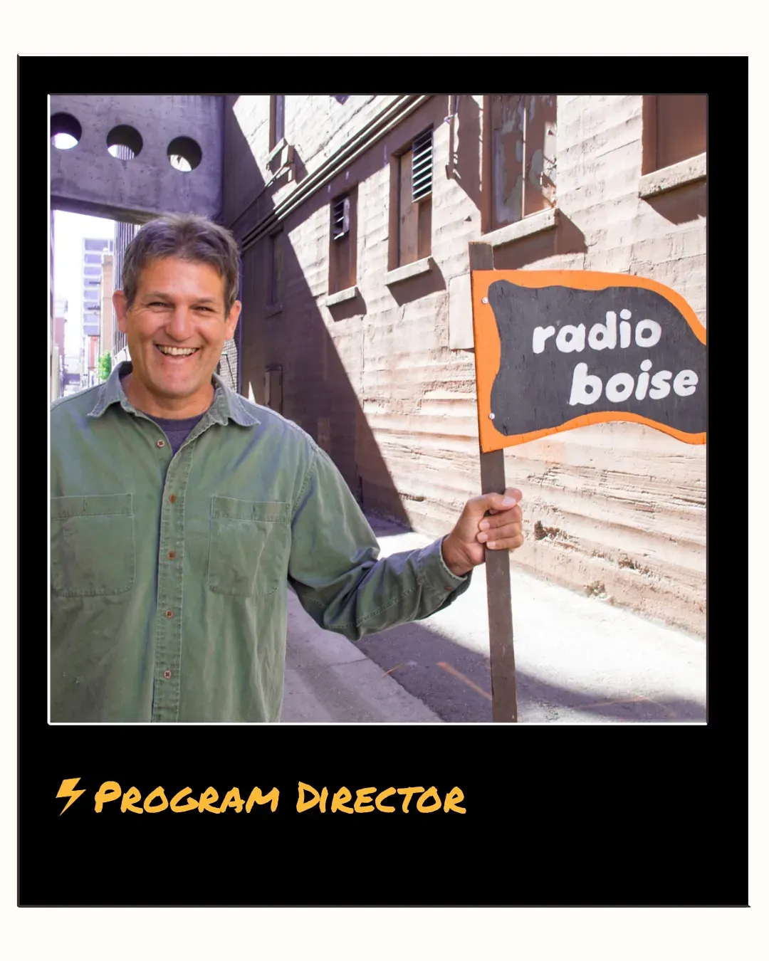 Radio Boise Program Director Wayne Birt