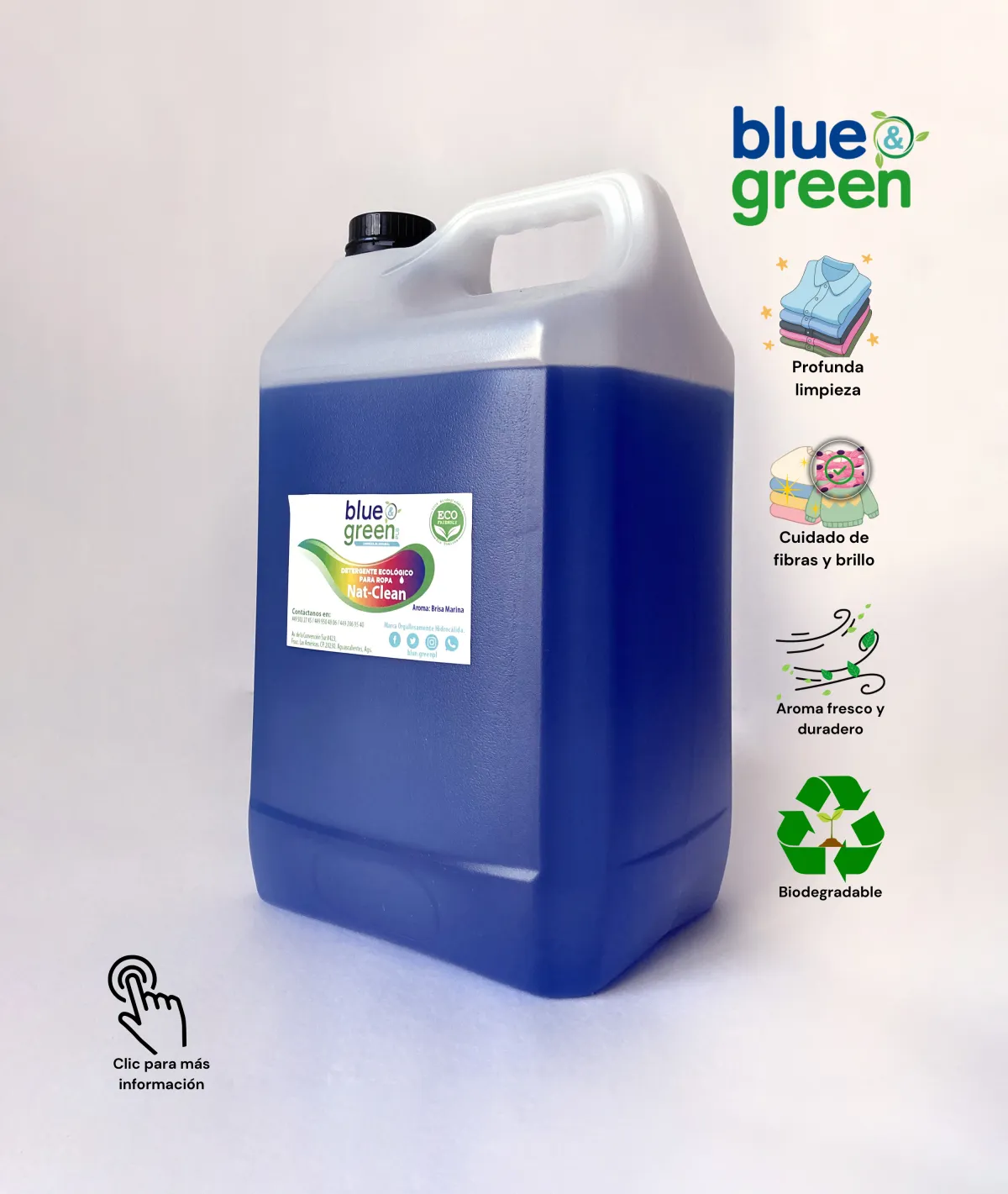 Detergente para ropa 5 lt mayoreo