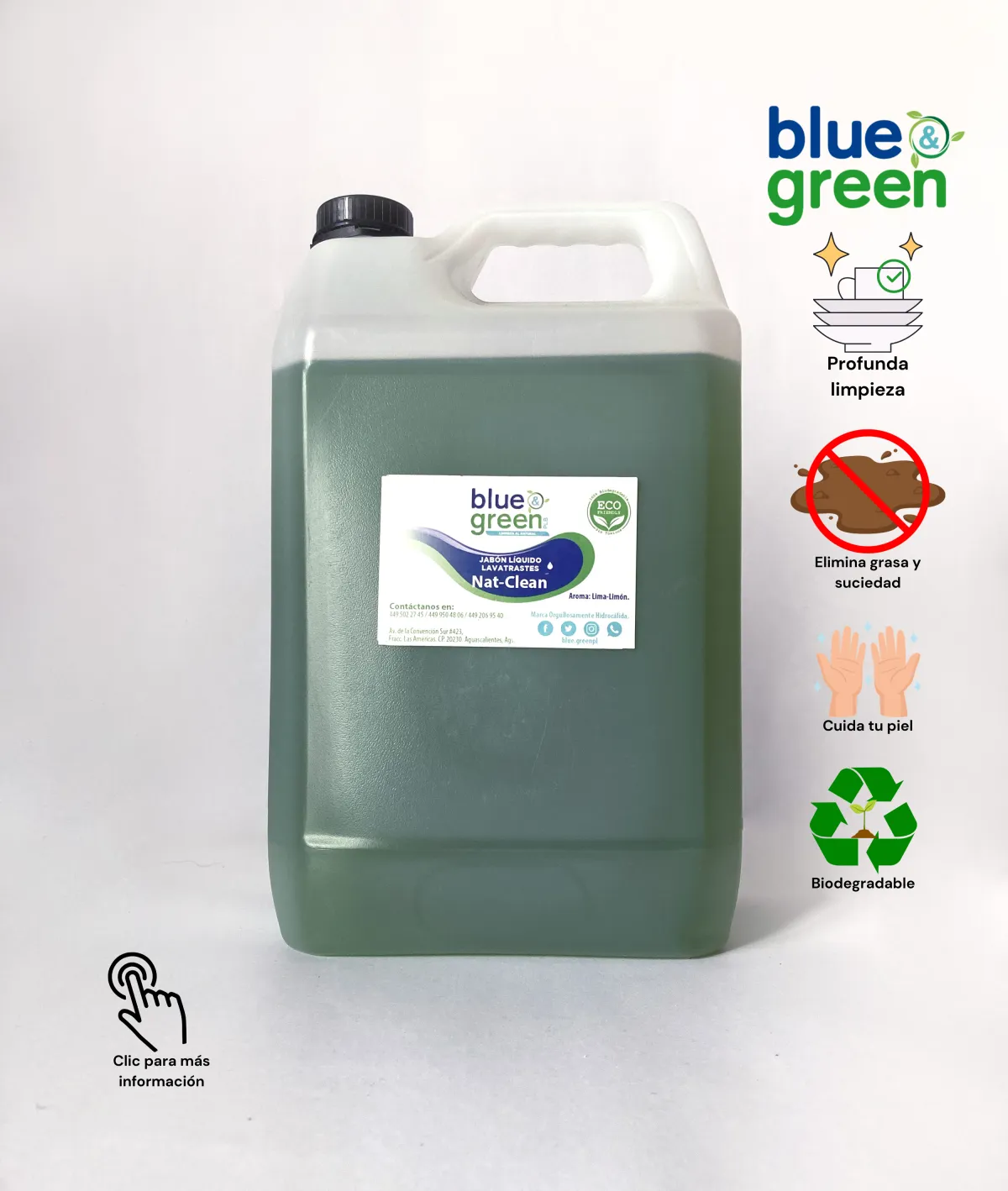 Jabon lavatrastes 5 lt mayoreo