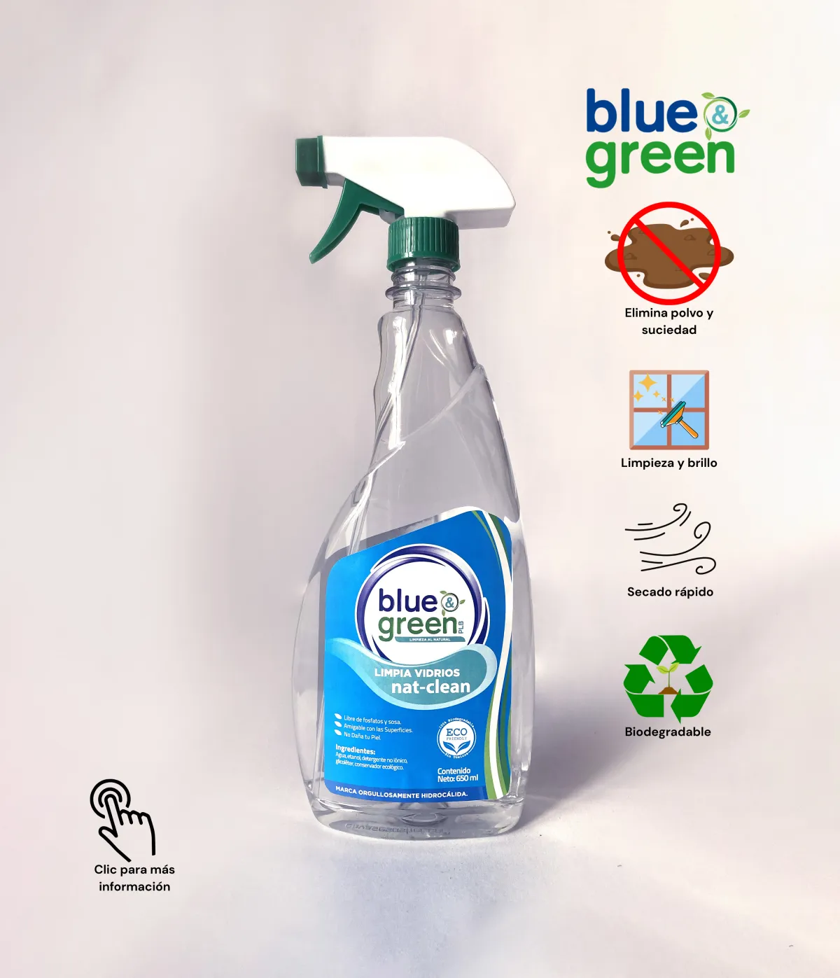 Limpiavidrios 650 ml