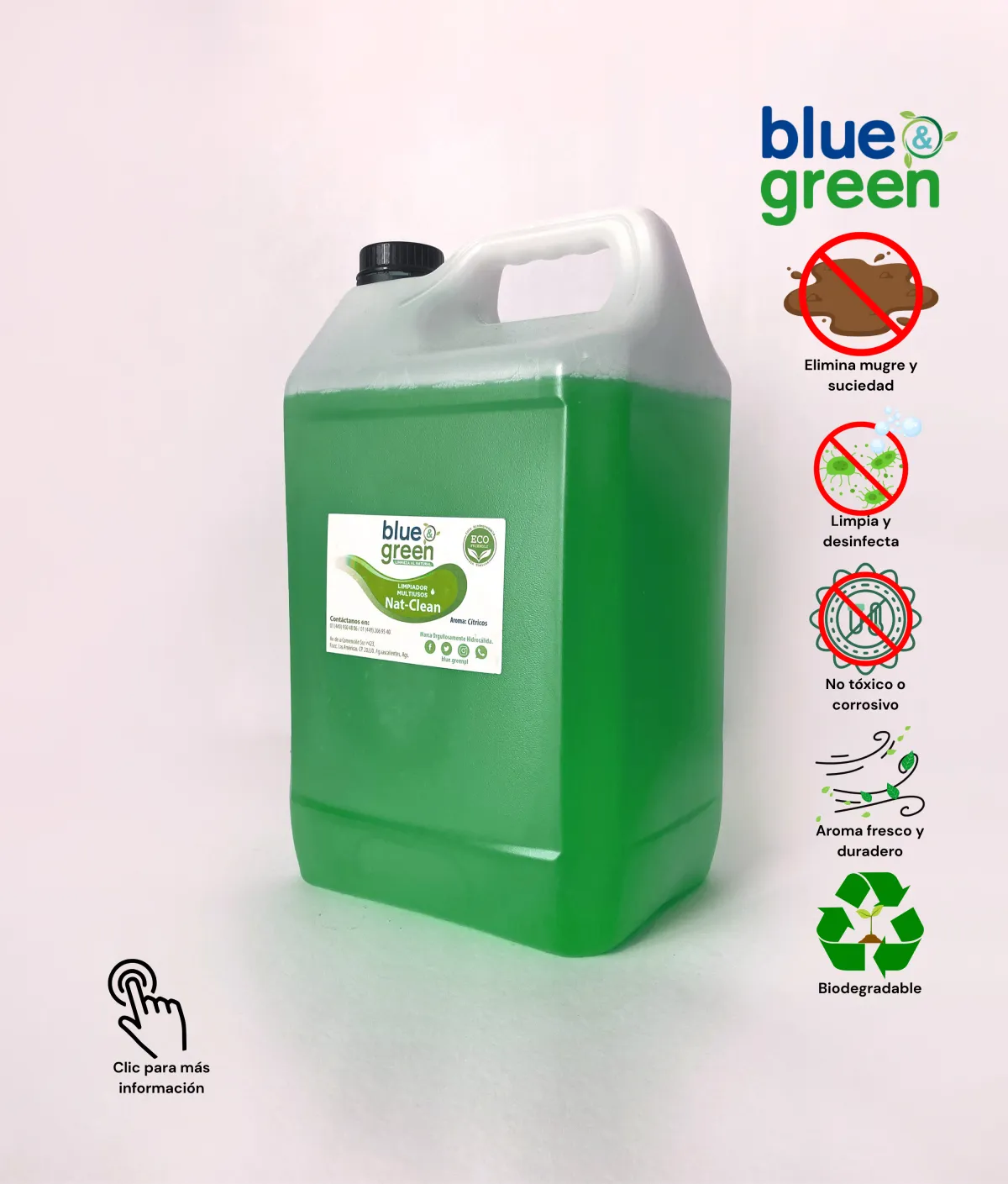 Limpiador multiusos 5 lt mayoreo