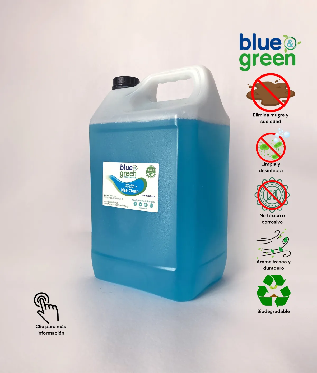 Limpiador muliusos mar fresco 5 lt mayoreo