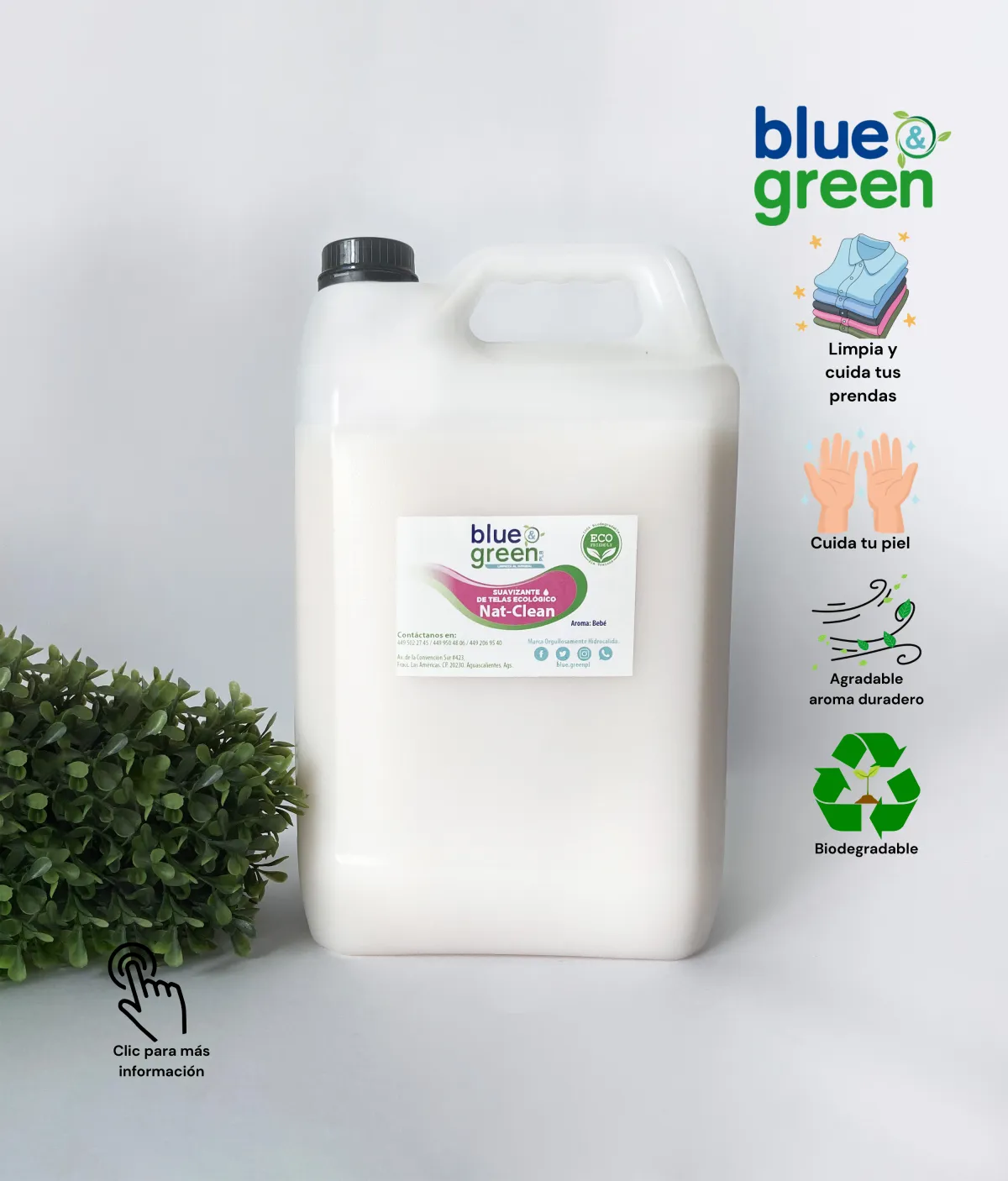 Suavizante de telas 5 lt mayoreo