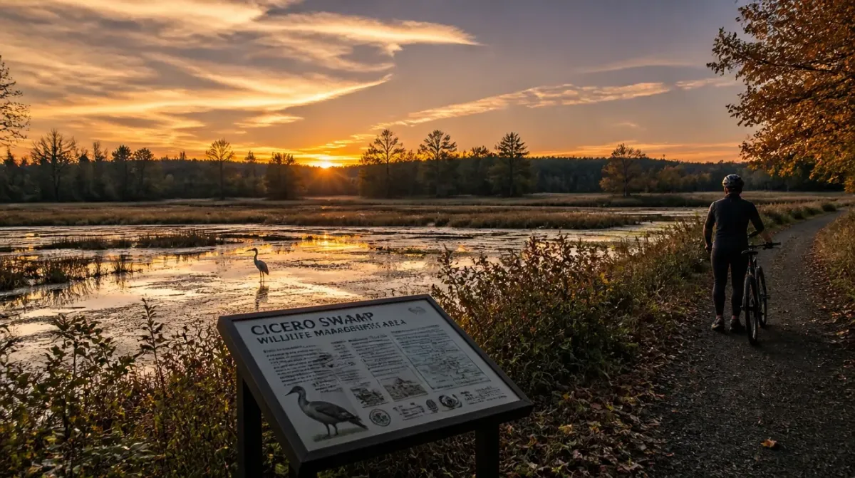 Cicero Swamp Wildlife Area in Cicero, New York